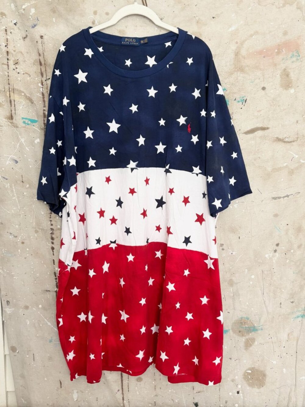 Polo Ralph Lauren Stars Stripes Americana T-Shirt Red White Blue